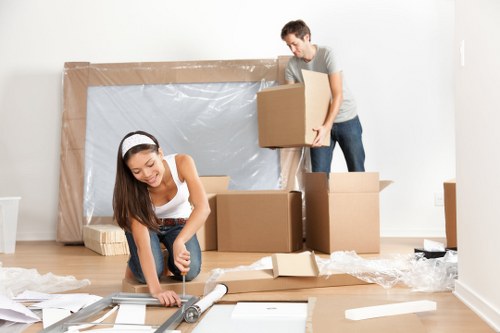 Prepared moving checklist for a Crystal Palace van service