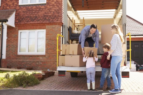 Removals van service for homes in Crystal Palace