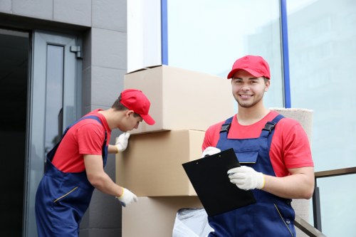 Careful loading for a residential move in Crystal Palace