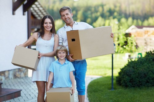 Van removal service handling a flat move in Crystal Palace