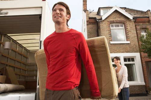 Van transport for boxes and household items in Crystal Palace